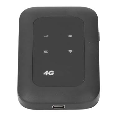 Imagem de Hotspot 4G LTE e WiFi - Roteador Portátil de Alta Velocidade de 50 Mbps para Ásia, Portas 0 Usuários, Slot para Cartão SIM, Roteador Multifuncional 4G LTE e WiFi Hotspot
