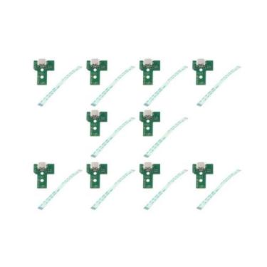 Imagem de 10 Placas Usb Jds/Jdm 030 com Flat/Flex 12 Vias para Carregamento Comp