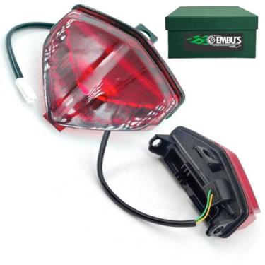 Imagem de Lanterna Led Traseira - Hornet 600 de 2012 a 2015 - Vermelha - Embus