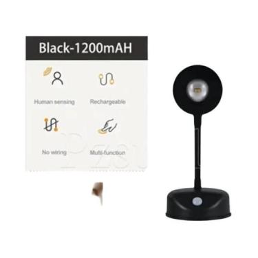 Imagem de Refletor LED Recarregável com Sensor de Presença - Luz de Parede Sem F