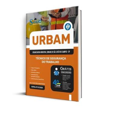 Imagem de Apostila URBAM  - Técnico de Segurança do Trabalho - Editora Solução