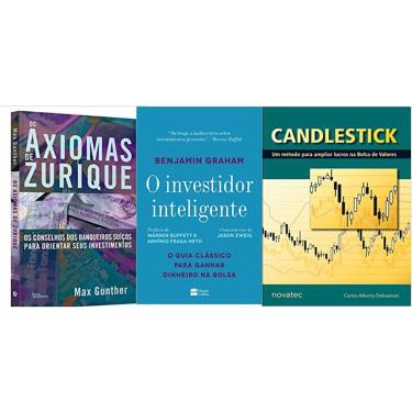 Imagem de Os axiomas de Zurique + O investidor inteligente + Candlestick