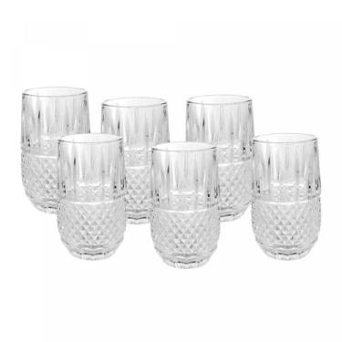 Imagem de Conjunto 6 Copos Altos de Vidro Galway 350ml - Wolff
