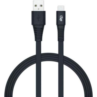 Imagem de Kit Carregador Veicular Micro USB I2GO Preto, Preta