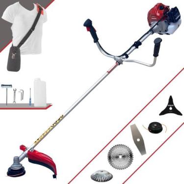 Imagem de Podador de Grama À Gasolina Kawashima BCJ431L 43cc 2T 1,7HP 10.000rpm 