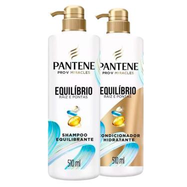 Imagem de Kit Shampoo e Condicionador Pantene Equilibrio 510ml