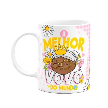 Imagem de Caneca dos Avós - A melhor vovó do mundo - M4 - 325ml