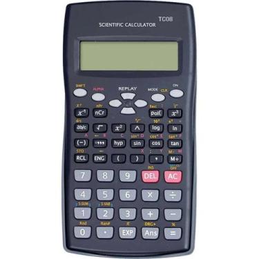Imagem de Calculadora Cientifica Tc08 240 Funções Preto - Kaizen Ecommerce