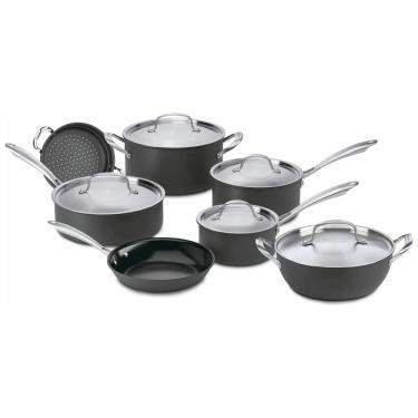 Imagem de Conjunto de Panelas Antiaderentes, Peças, CUISINART GG 12, Preto
