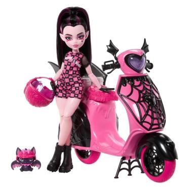 Imagem de Boneca Monster High Draculaura com Scooter - Mattel