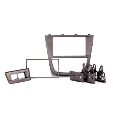 Imagem de Moldura Painel 2 Din Dvd Gol G5 Saveiro Voyage Preto 09 A 12