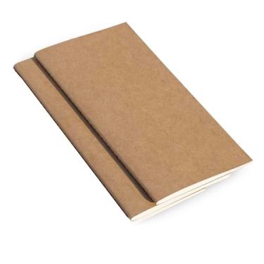 Imagem de Wanderings Refil para caderno de viagem tamanho regular – 8,25 x 4,25" (21 cm x 11 cm) - janeiro - dezembro de 2026 - refis de agenda de calendário para diários de viagem de couro, diários e