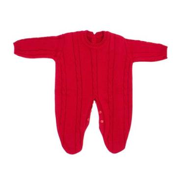Imagem de Kit Macacão Trança Vermelho com Body Gola Bordada DU - Kowak, Vermelho