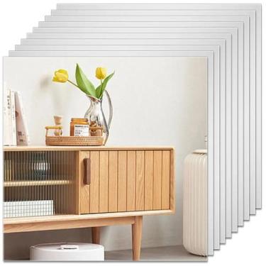 Imagem de 30/10 Unidades De Adesivos De Parede De Espelho Autoadesivos, Espelhos