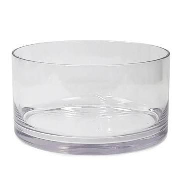 Imagem de Vaso Redondo Floreira Terrario Cilindro Em Vidro Suculentas,