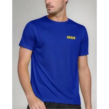 Imagem de Camiseta Camisa Adulto Feminina Masculina Algodão do Brasil Copa MD2 -
