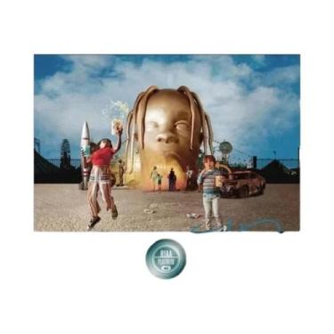 Imagem de Pôster De Canvas Do Cantor De Hip Hop Travis Scott Capa Do Álbum Utopi