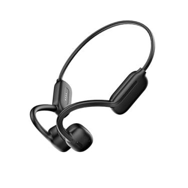 Imagem de Fones de Ouvido Condução Óssea Wireless BT5 3 32GB Reprodução Música com Microfone Fone IPX8 Headset Esportivo Sem Contato as Mãos Conexão Estável Baixo Consumo Energia para Trilha Corrida Ciclismo Di