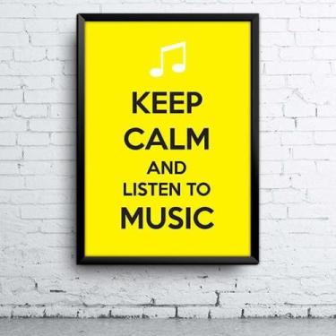 Imagem de Quadro Keep Calm 2 A4 - Sdesign