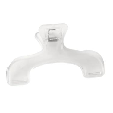 Imagem de Clipe de marcador de livro | Clipes de suporte de marcador de livro transparentes - Pacotes de alimentos multifuncionais auxiliares para papéis de teste, arquivos escolares, casa, cozinha, livraria