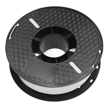 Imagem de ZJchao Filamento de Impressora 3D 1,75 Mm PLA Alta Resistência, Baixo Encolhimento, Forte Adesão para Projetos de Impressão Funcional, Ecológico, Sem Fumaça, Inodoro, Material de (Branca)