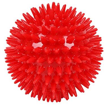 Imagem de Brinquedo de Morder para Cães Squeaky Limpeza Dentes Esmagamento Treinamento Busca Pet Seguro TPR Interativo Escovação