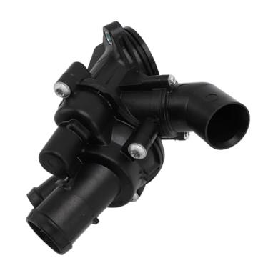 Imagem de aqxreight Conjunto da Carcaça do Termostato 03L121111AF 87 ℃ Iniciar Substituição de Desempenho de Resfriamento Aprimorado para Motores T5 T6 2.0l TDI, Seja por Favor Com o Termostato de Montagem do