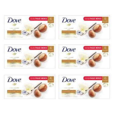 Imagem de Kit 6 Sabonete em Barra Dove Karite e Baunilha 6 unidades cada