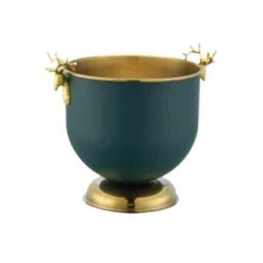 Imagem de VHDY85KA Baldes de gelo Balde de gelo Balde de gelo Balde de gelo Balde de gelo Balde de champanhe Balde de resfriamento de bebidas Balde de gelo de aço inoxidável Balde de gelo Balde de