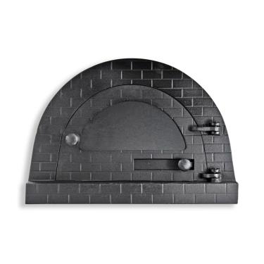 Imagem de Porta Forno Ferro Igloo Vidro Soleira Libaneza 24,5x38,5cm