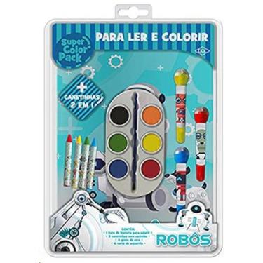 Imagem de Livro - Super Color Pack - Robôs - Editora DCL