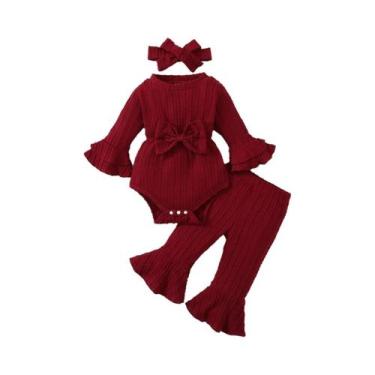 Imagem de Macacão Casual De Outono Inverno Para Menina Com Laço Frontal Em Camad