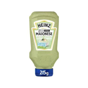 Imagem de Maionese Heinz Alho Tostado com Ervas Squeeze 215g, 215g, Alho Tostado