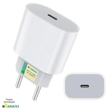 Imagem de Carregador 20W Turbo Fonte Compatível Iphone 11 12 13 14 Pro Max X XR 
