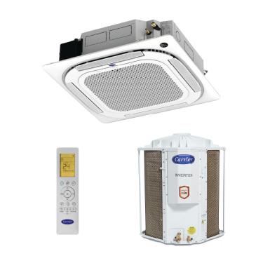 Imagem de Ar condicionado Split Cassete 4 vias XPower Inverter Carrier 36.000 Btus Frio 220v R-32