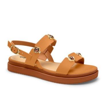 Imagem de Sandália Dakota Flatform Feminina Y9702, Caramelo, 37
