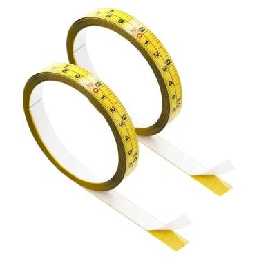 Imagem de Fita Métrica Adesiva Opzour 2 Unidades 410 cm Aço Amarelo