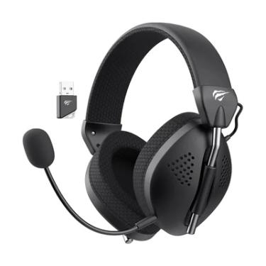 Imagem de Headset Gamer Havit Gamenote Fuxi H4 Bt 2.4hz Type-c Preto
