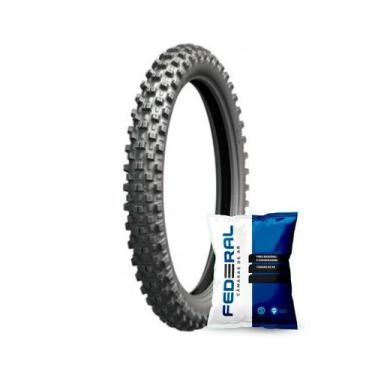 Imagem de Pneu Michelin 110/100-18 M/C 64R Tracker r TT + Câmara de Ar - LEVORIN