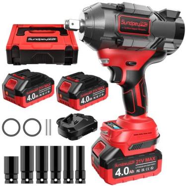 Imagem de Llave de Impacto SundpeyPRO 21V Sin Escobillas 1500Nm Kit 2x4Ah