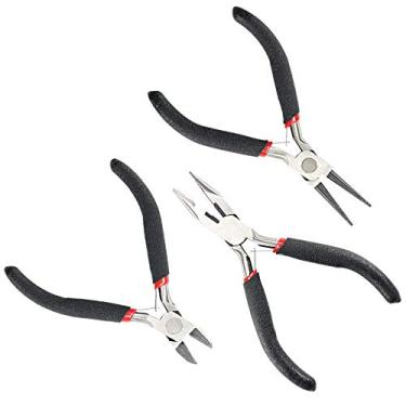 Imagem de Funshowcase Conjunto de alicates artesanais para fabricação de joias Fondant Flower Sugar Craft 7,6 cm