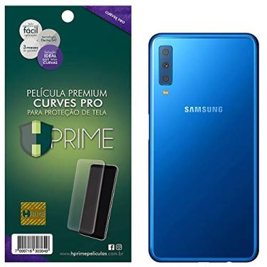 Imagem de Pelicula Curves Pro para Samsung Galaxy A7 2018 - VERSO, HPrime, Película Protetora de Tela para Celular, Transparente