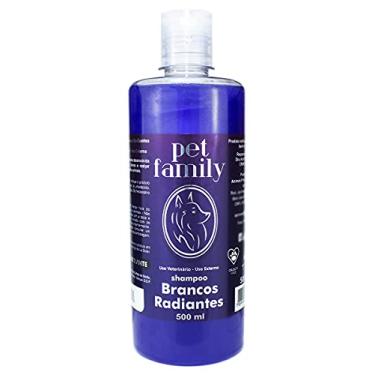Imagem de Shampoo Branqueador Pet Para Cães E Gatos Pelos Brancos 500ml Matizador Profissional Banho Tosa