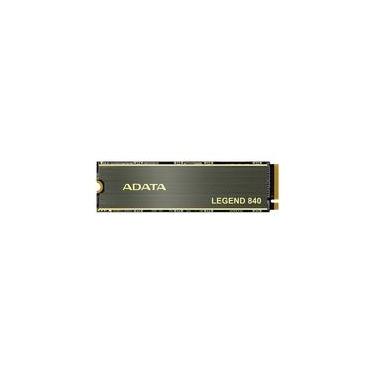 Imagem de SSD Adata Legend 840, 1TB, M.2 2280, PCIe Gen4, NVMe 1.4, Leitura 5000MB/s e Gravação 4750MB/s, Cinza - ALEG-840-1TCS