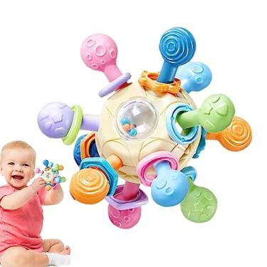 1 Pçs Brinquedo De Mordedor De Dentes Sensorial Para Bebês De 0-6 Meses   Brinquedo De Mordedor Para Bebês De 6 A 12 Meses Bola De Mordedor Para  Bebês De 0-3 Meses