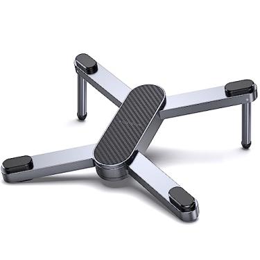 Imagem de YICOSUN Suporte para laptop New Concept – Suporte ergonômico ajustável de alumínio para MacBook Pro/Air de até 15,6 polegadas – Suporte de computador dobrável e portátil para mesa, estudantes