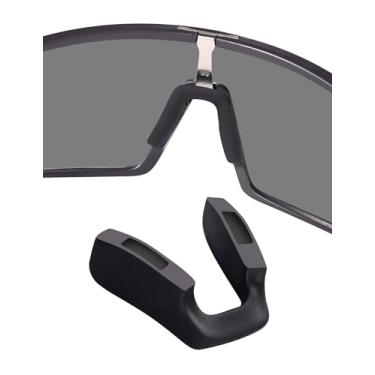 Imagem de Almofadas de nariz de substituição para Oakley Sutro OO9406 / Sutro S OO9462 / Sutro Lite OO9463 / Sutro Asian Fit OO9406A / Sutro Lite Asian Fit OO9463A / Óculos de sol ventilados Sutro - Preto