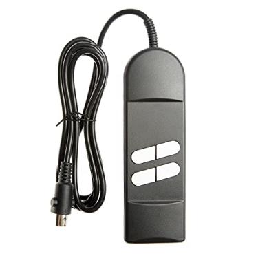 Imagem de ICYANG Cadeira de elevação de substituição remota de 5 pinos para cadeira reclinável com controle manual, peças reclináveis Catnapper para cima/para baixo, linha de rolo de 4 botões, controle remoto