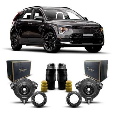 Imagem de Par Kit Coxim Batedor Suporte Rolamento Original Tenacity Batente Coif