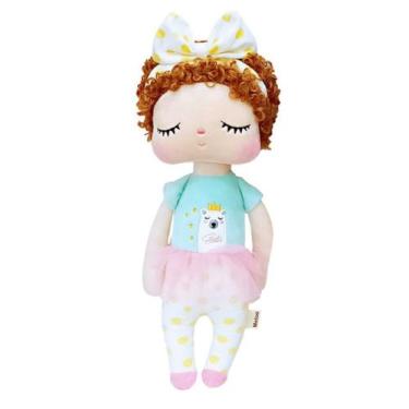 Imagem de Metoo doll - boneca angela 35cm cachos - urso - Metoo Dolls
